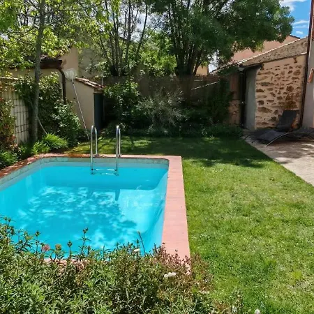 La Alberca: Casa Con Jardin Y Piscina Holiday home Tenzuela